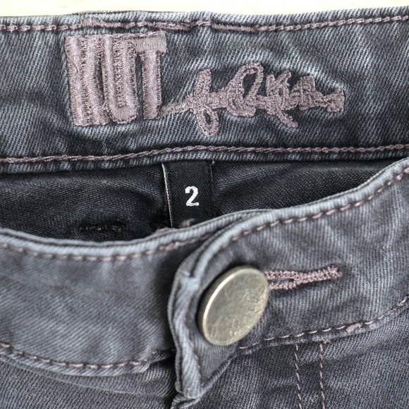 Mid-rise dark grey "Diana Skinny" jeans - Picture 5 of 10